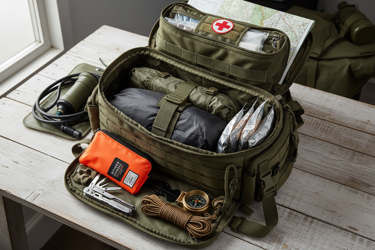 Prepper bug out kits